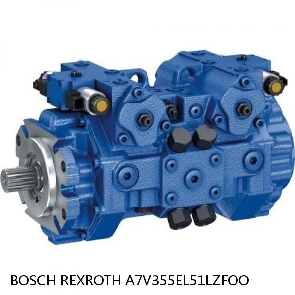 A7V355EL51LZFOO BOSCH REXROTH A7V HYDRAULIC PISTON PUMP