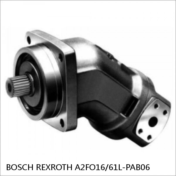 A2FO16/61L-PAB06 BOSCH REXROTH A2FO FIXED DISPLACEMENT PUMPS