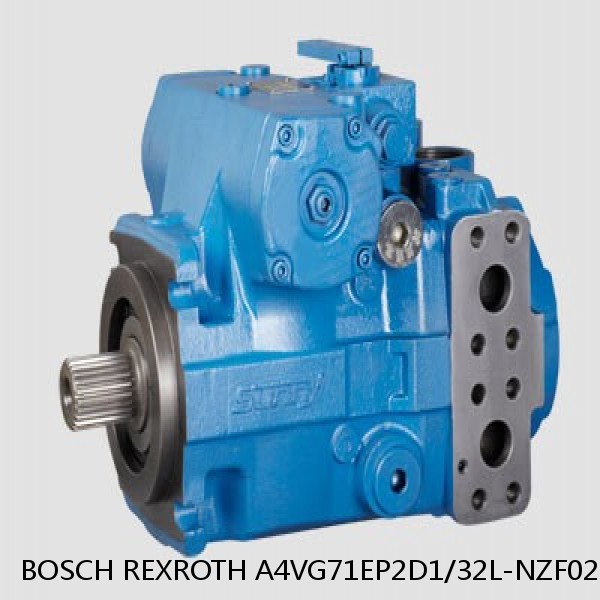 A4VG71EP2D1/32L-NZF02K011ET-S BOSCH REXROTH A4VG VARIABLE DISPLACEMENT PUMPS