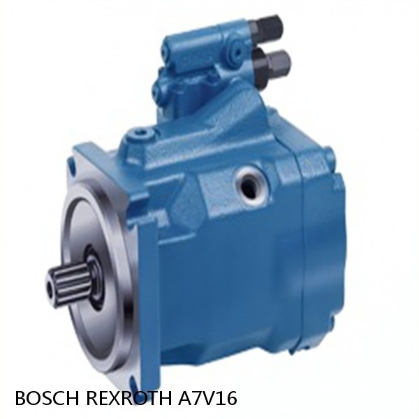 A7V16 BOSCH REXROTH A7V HYDRAULIC PISTON PUMP