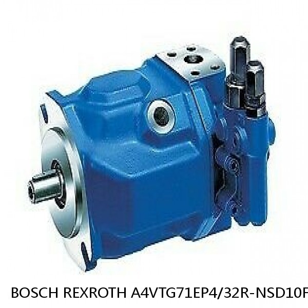 A4VTG71EP4/32R-NSD10FXX1ST-S BOSCH REXROTH A4VTG AXIAL PISTON VARIABLE PUMP