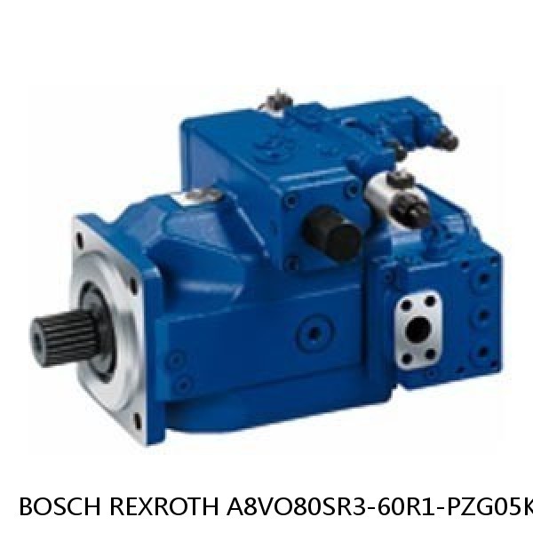 A8VO80SR3-60R1-PZG05K3 BOSCH REXROTH A8VO VARIABLE DISPLACEMENT PUMPS