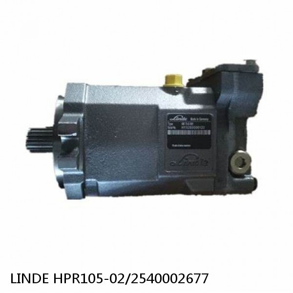 HPR105-02/2540002677 LINDE HPR HYDRAULIC PUMP