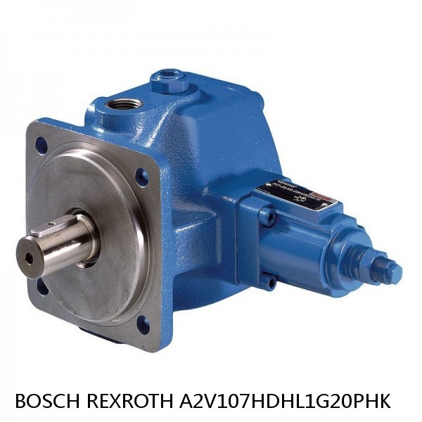 A2V107HDHL1G20PHK BOSCH REXROTH A2V VARIABLE DISPLACEMENT PUMPS