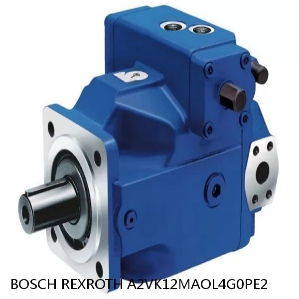 A2VK12MAOL4G0PE2 BOSCH REXROTH A2VK VARIABLE DISPLACEMENT PUMPS