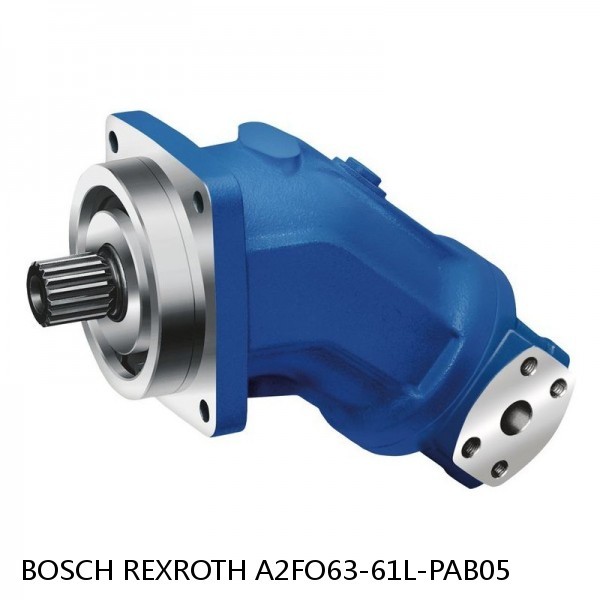 A2FO63-61L-PAB05 BOSCH REXROTH A2FO FIXED DISPLACEMENT PUMPS