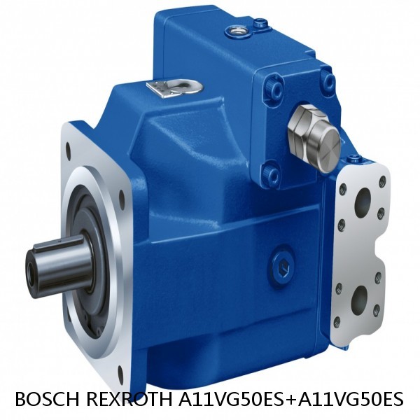 A11VG50ES+A11VG50ES BOSCH REXROTH A11VG HYDRAULIC PUMPS