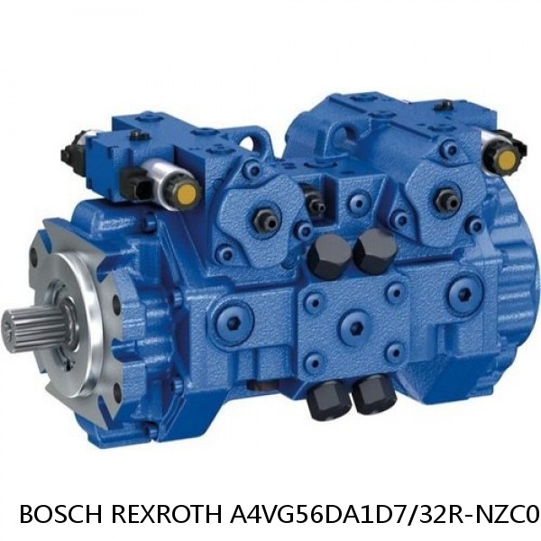 A4VG56DA1D7/32R-NZC03F025SH-S BOSCH REXROTH A4VG VARIABLE DISPLACEMENT PUMPS