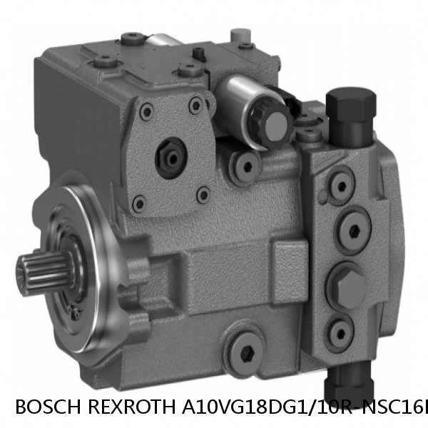 A10VG18DG1/10R-NSC16F015S-S BOSCH REXROTH A10VG AXIAL PISTON VARIABLE PUMP