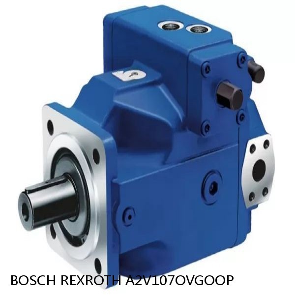 A2V107OVGOOP BOSCH REXROTH A2V VARIABLE DISPLACEMENT PUMPS