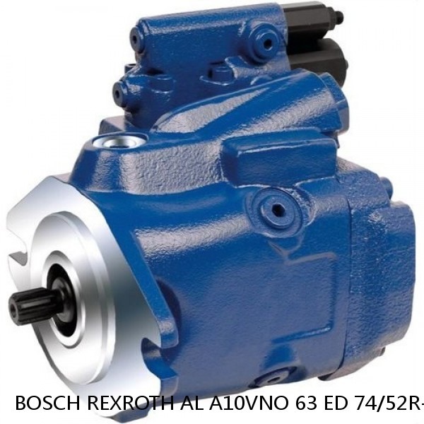 AL A10VNO 63 ED 74/52R-VSC12N00P-S3032 BOSCH REXROTH A10VNO AXIAL PISTON PUMPS