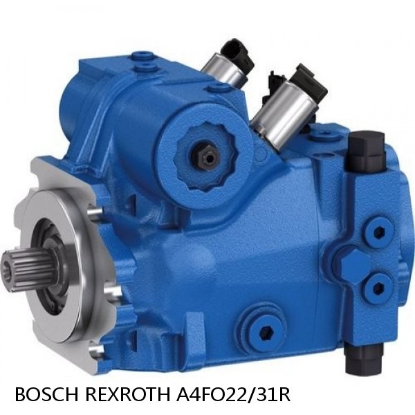 A4FO22/31R BOSCH REXROTH A4FO FIXED DISPLACEMENT PUMPS