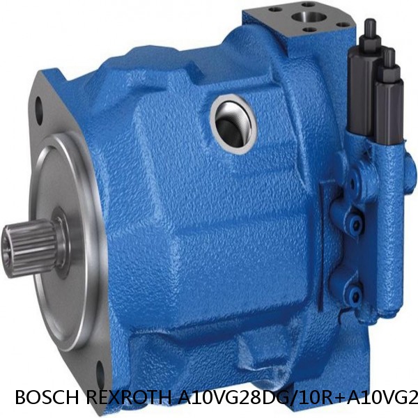 A10VG28DG/10R+A10VG28DG/10R+AZPN-11 BOSCH REXROTH A10VG AXIAL PISTON VARIABLE PUMP