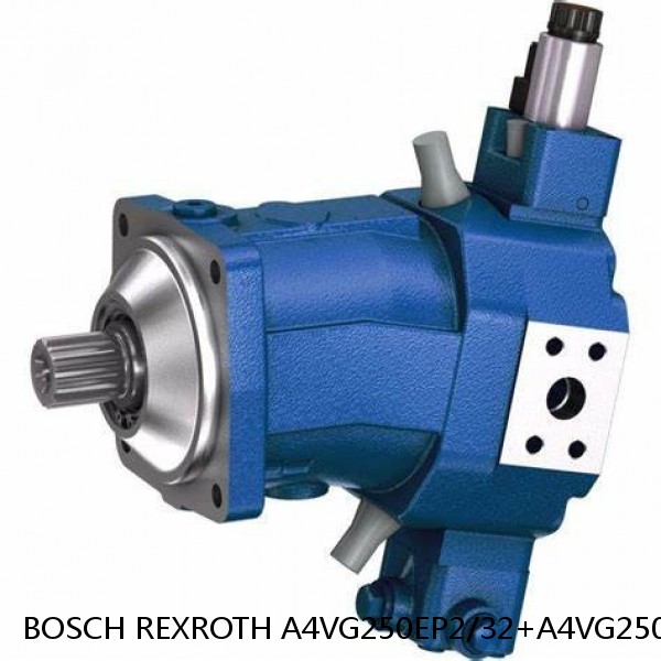 A4VG250EP2/32+A4VG250EP2/32 BOSCH REXROTH A4VG VARIABLE DISPLACEMENT PUMPS