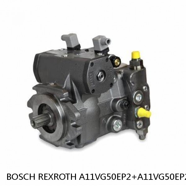 A11VG50EP2+A11VG50EP2 BOSCH REXROTH A11VG HYDRAULIC PUMPS