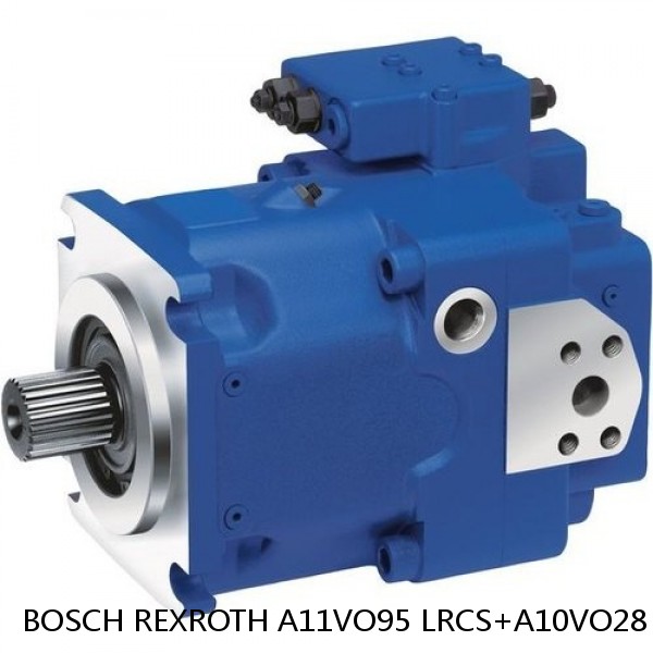 A11VO95 LRCS+A10VO28 DFLR BOSCH REXROTH A11VO AXIAL PISTON PUMP