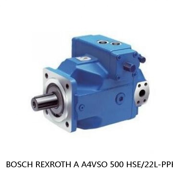 A A4VSO 500 HSE/22L-PPH13N00-SO168 BOSCH REXROTH A4VSO VARIABLE DISPLACEMENT PUMPS