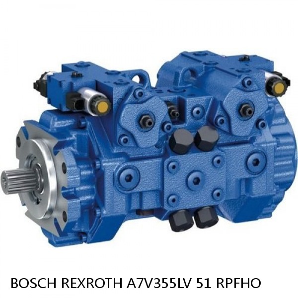 A7V355LV 51 RPFHO BOSCH REXROTH A7V HYDRAULIC PISTON PUMP