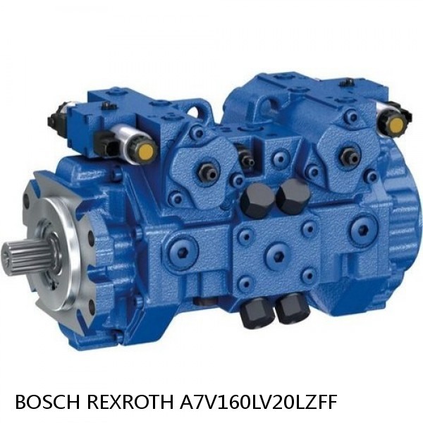 A7V160LV20LZFF BOSCH REXROTH A7V HYDRAULIC PISTON PUMP