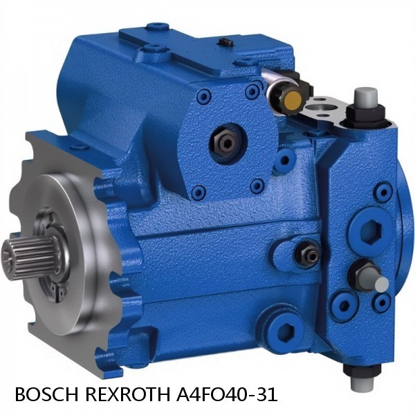 A4FO40-31 BOSCH REXROTH A4FO FIXED DISPLACEMENT PUMPS