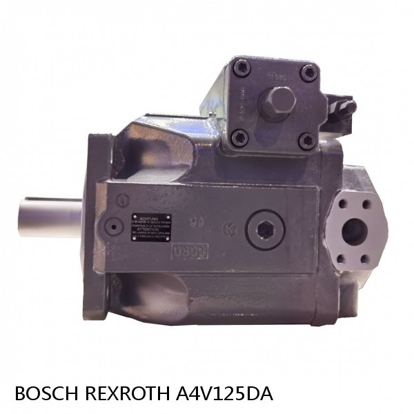 A4V125DA BOSCH REXROTH A4V VARIABLE PUMPS