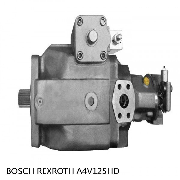 A4V125HD BOSCH REXROTH A4V VARIABLE PUMPS