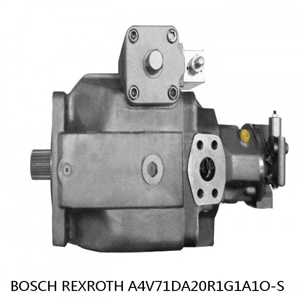 A4V71DA20R1G1A1O-S BOSCH REXROTH A4V VARIABLE PUMPS