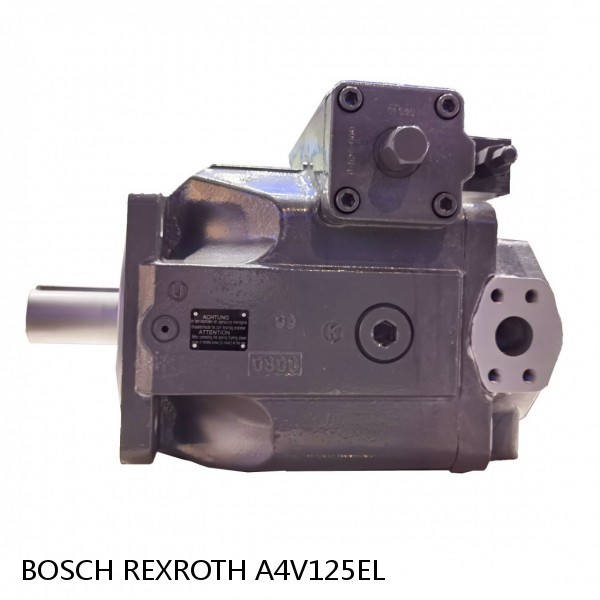 A4V125EL BOSCH REXROTH A4V VARIABLE PUMPS