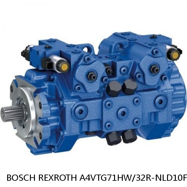 A4VTG71HW/32R-NLD10F001S-S BOSCH REXROTH A4VTG AXIAL PISTON VARIABLE PUMP #1 image