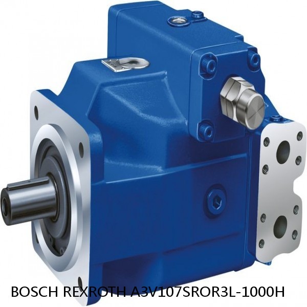 A3V107SROR3L-1000H BOSCH REXROTH A3V HYDRAULIC PUMPS #1 image