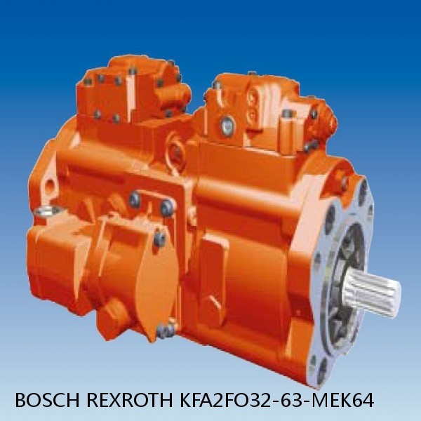 KFA2FO32-63-MEK64 BOSCH REXROTH KFA2FO HYDRAULIC PISTON PUMP #1 image