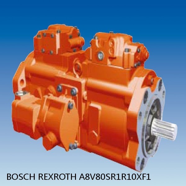 A8V80SR1R10XF1 BOSCH REXROTH A8V AXIAL PISTON VARIABLE DOUBLE PUMP #1 image