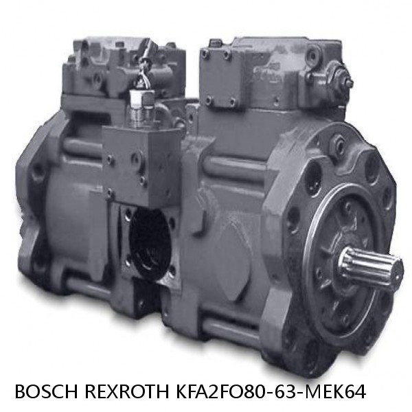 KFA2FO80-63-MEK64 BOSCH REXROTH KFA2FO HYDRAULIC PISTON PUMP #1 image