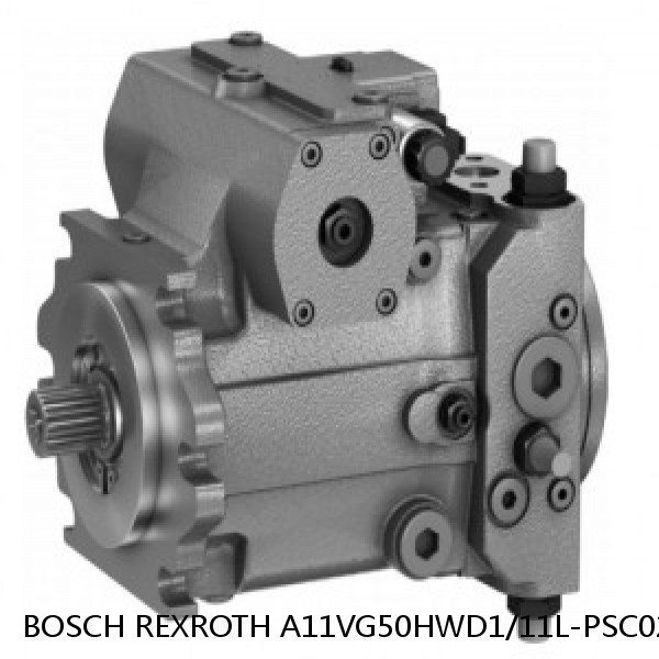 A11VG50HWD1/11L-PSC02F022S BOSCH REXROTH A11VG HYDRAULIC PUMPS #1 image