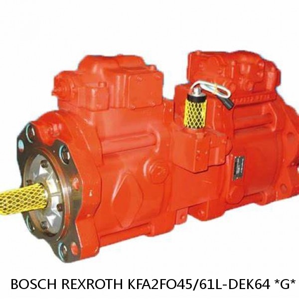 KFA2FO45/61L-DEK64 *G* BOSCH REXROTH KFA2FO HYDRAULIC PISTON PUMP #1 image